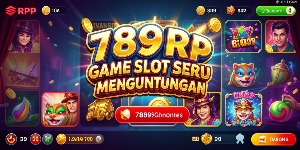 Screenshot gameplay 789RP dengan grafis slot yang menarik.