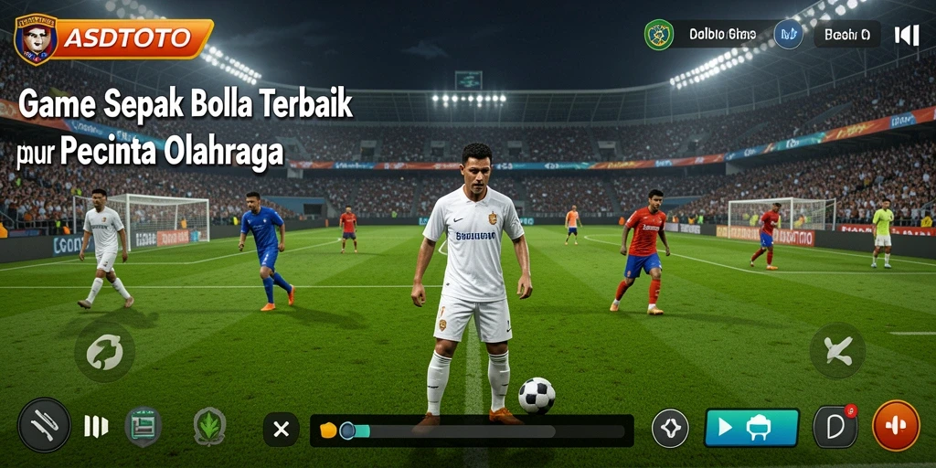 Tampilan menarik dari gameplay sepak bola ASDTOTO.