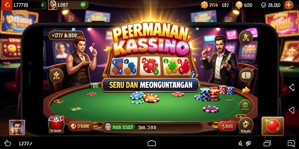 Gameplay Kasino yang menarik dengan berbagai pilihan permainan.