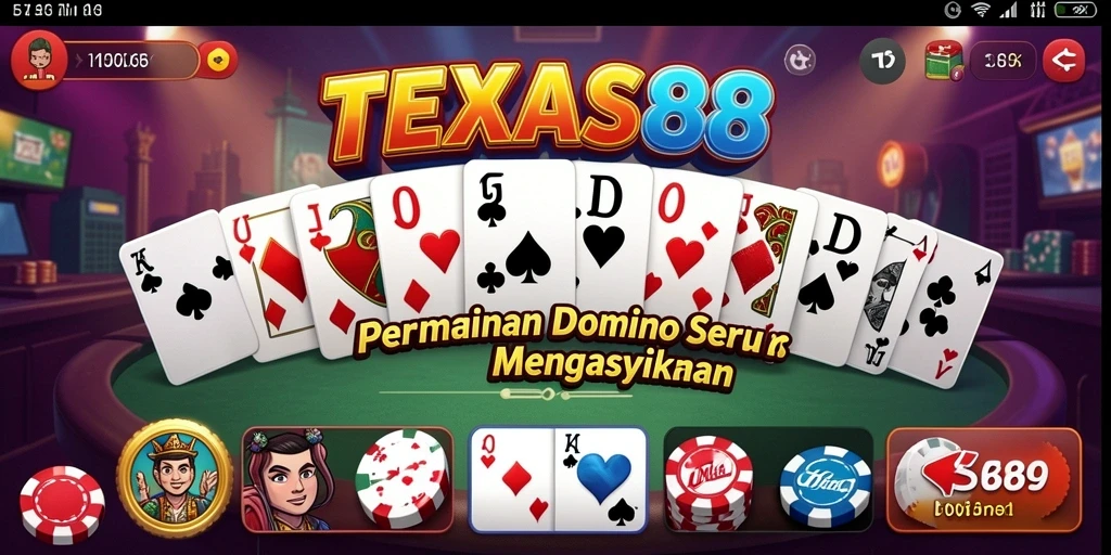 Tampilan menarik dari gameplay TEXAS88 yang menyenangkan.